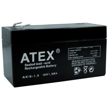 Atex AX-12V 1.3 Ah Kuru Akü - k:20